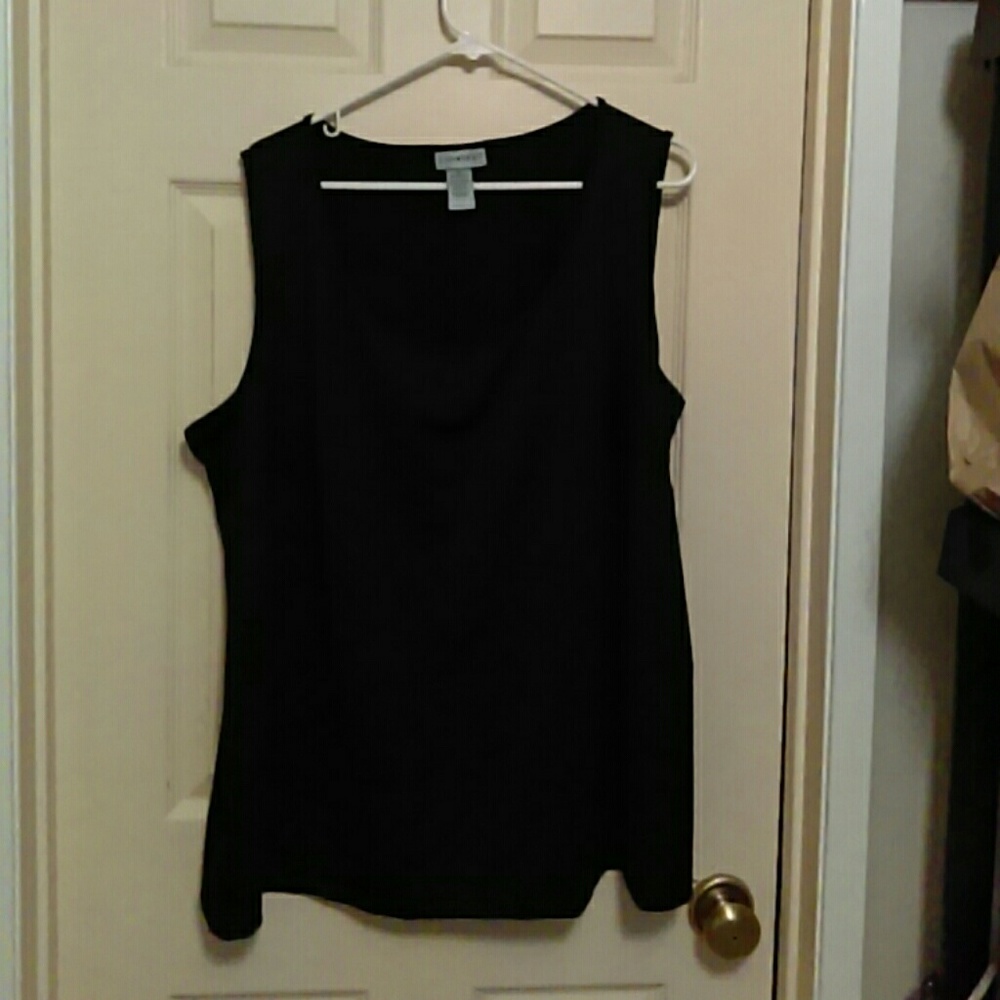 Catherine's Stretchy Black Tank Top